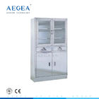 AG-SS004ステンレス鋼のロッカーの医学の外科貯蔵の食器棚の販売