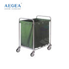 AG-SS013洗濯できる収塵袋が付いている商業洗濯装置のステンレス鋼のトロリー